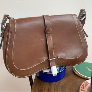 Brown Prada purse